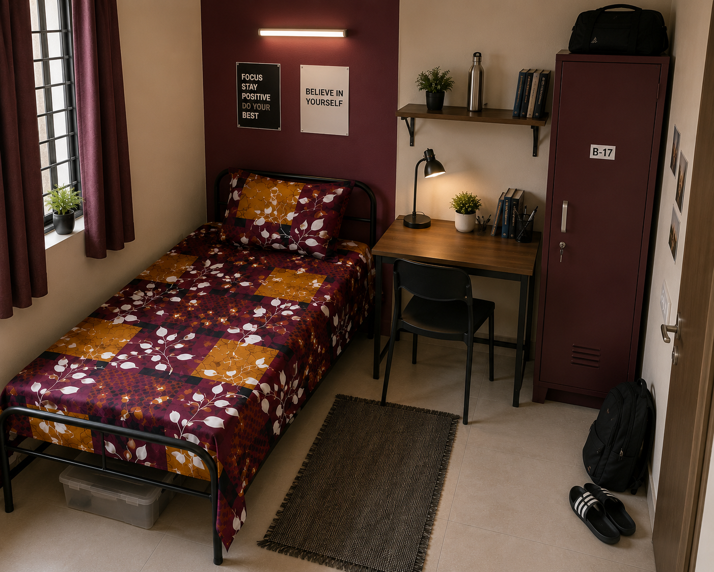 Single bedsheet with 2 pillow cover