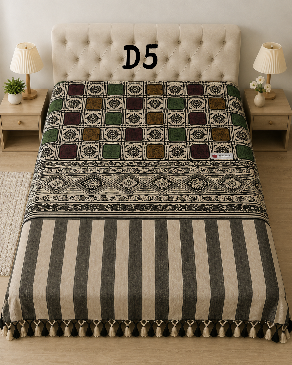 Cotton single size bedsheet