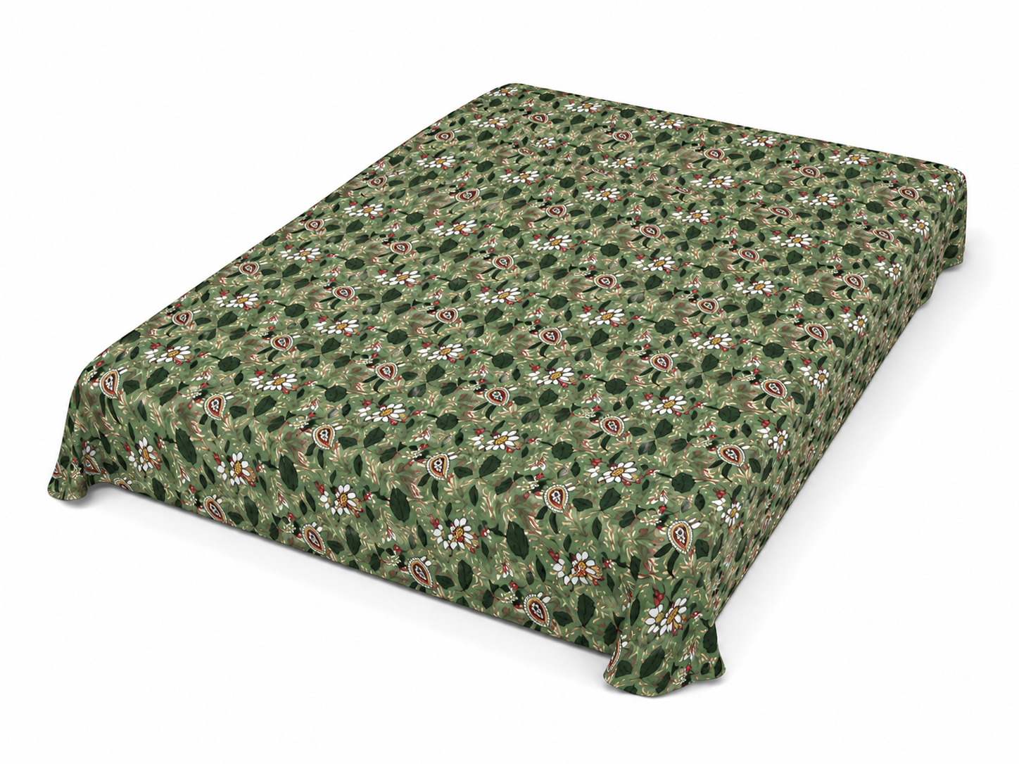 Spun cotton bedsheet
