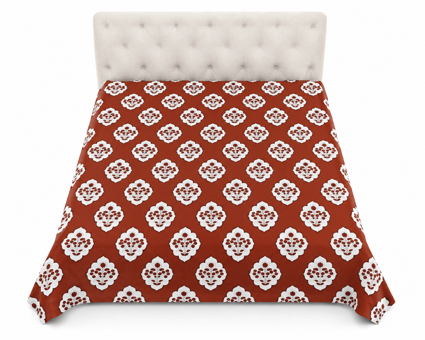 Spun cotton bedsheet