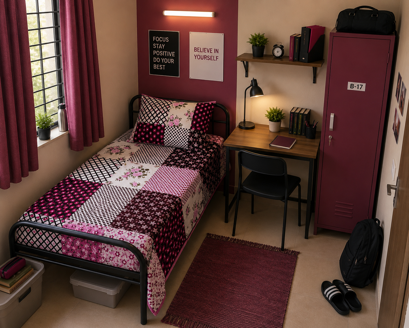 Single bedsheet with 2 pillow cover