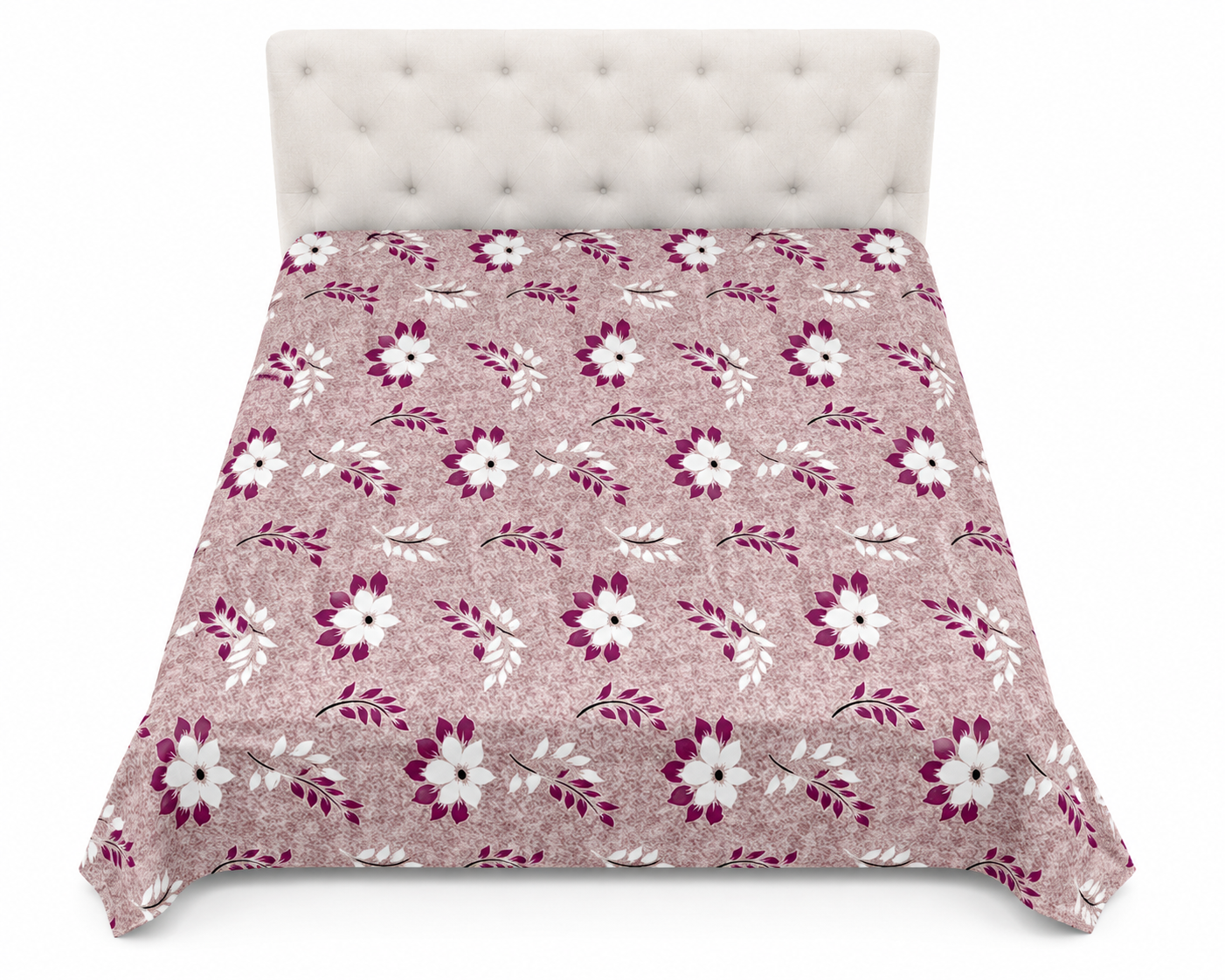 Spun cotton bedsheet